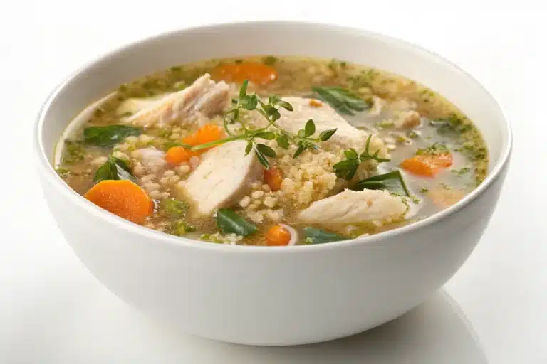 chicken quinoa soup featured image