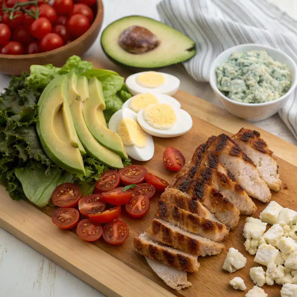 cobb salad recipe ingredients