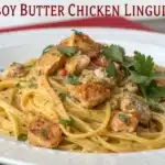 cowboy butter chicken linguine featured image