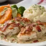 creamy bacon chicken recipe featured image