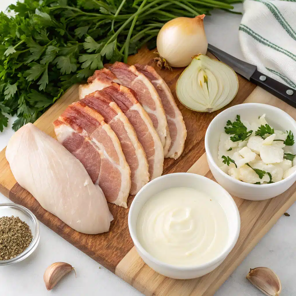 creamy bacon chicken recipe ingredients