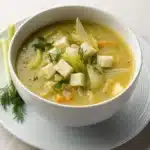 fennel celeriac soup Serving