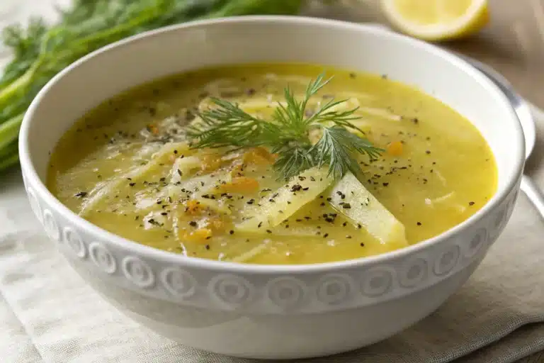 fennel celeriac soup featured image
