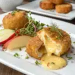 fried brie appetizer Serving