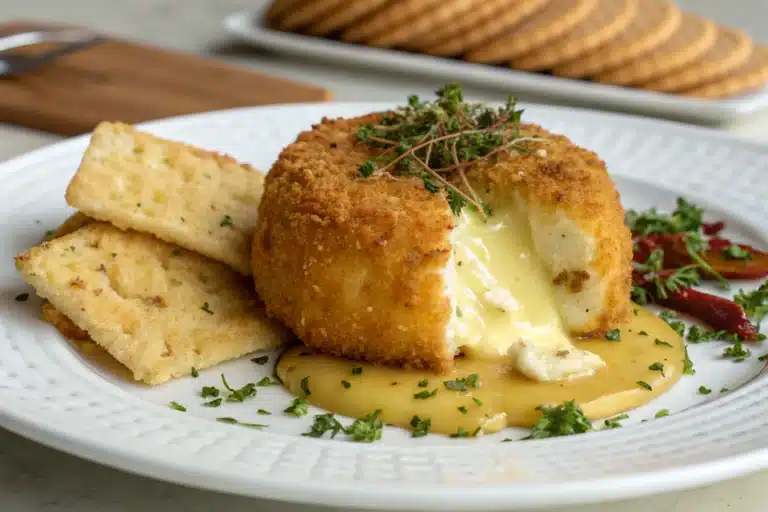 fried brie appetizer featured image
