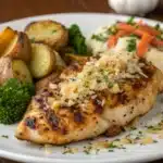 garlic parmesan grilled chicken featured image