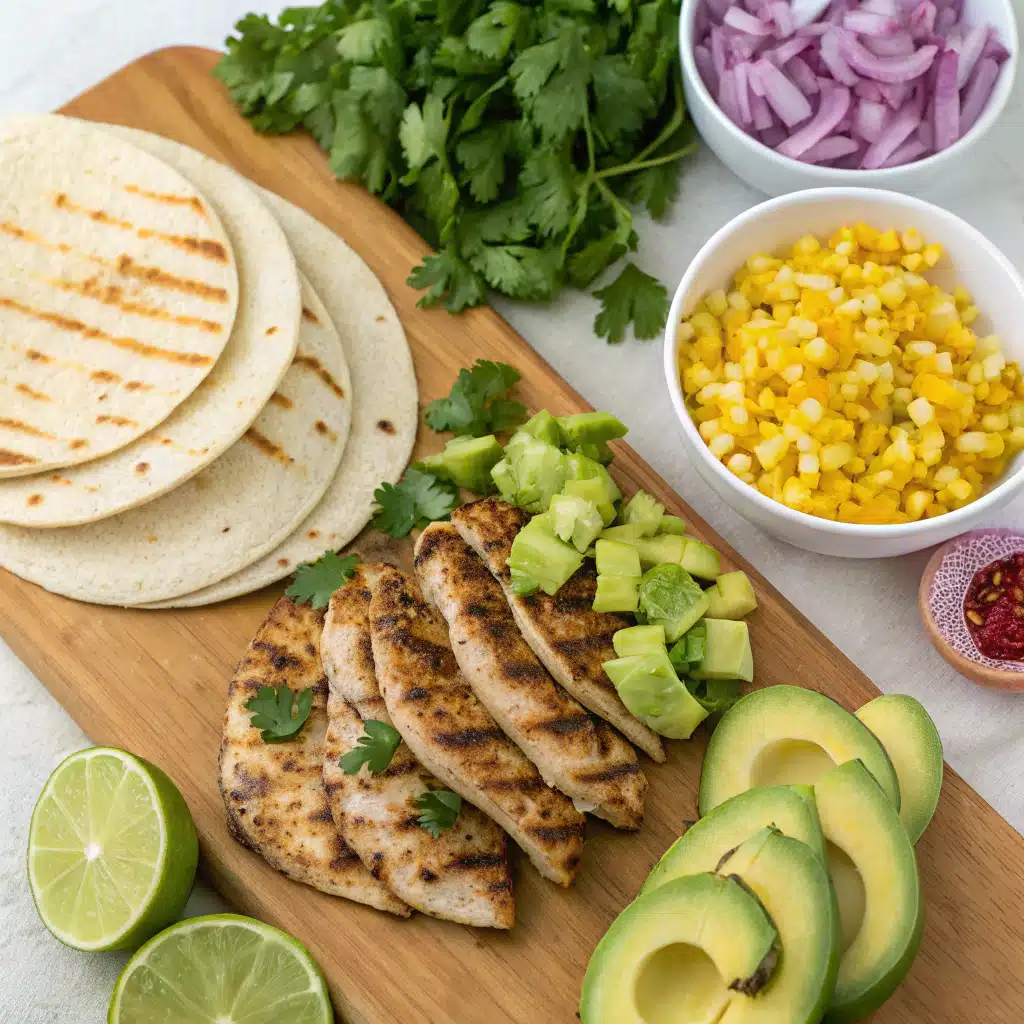 grilled chicken street tacos ingredients