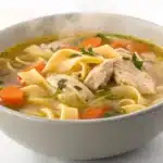 homemade chicken noodle soup featured image