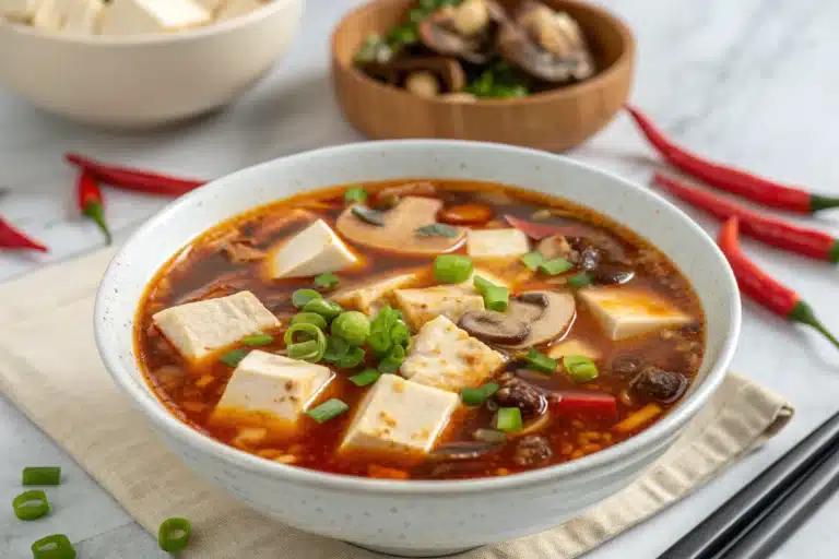 hot and sour tofu soup featured image
