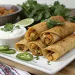 jalapeno chicken taquitos recipe featured image