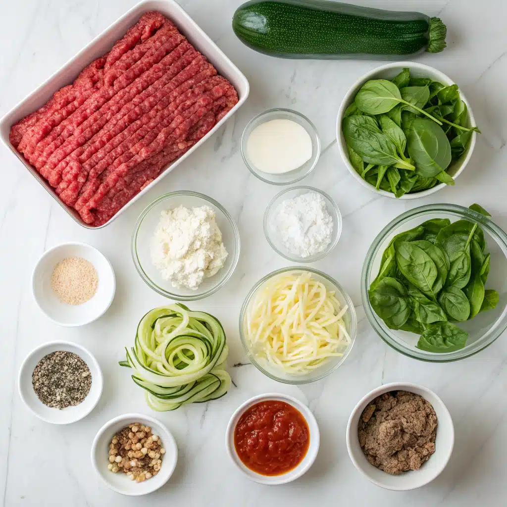 low carb lasagna ingredients