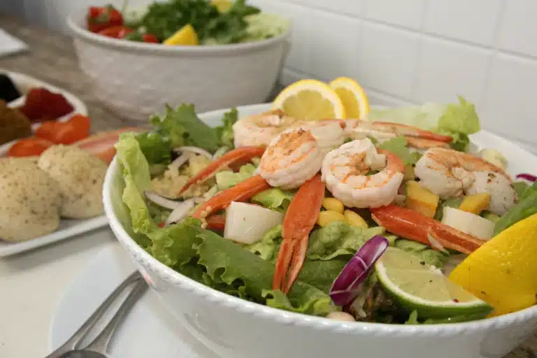 seafood salad recipe featured image
