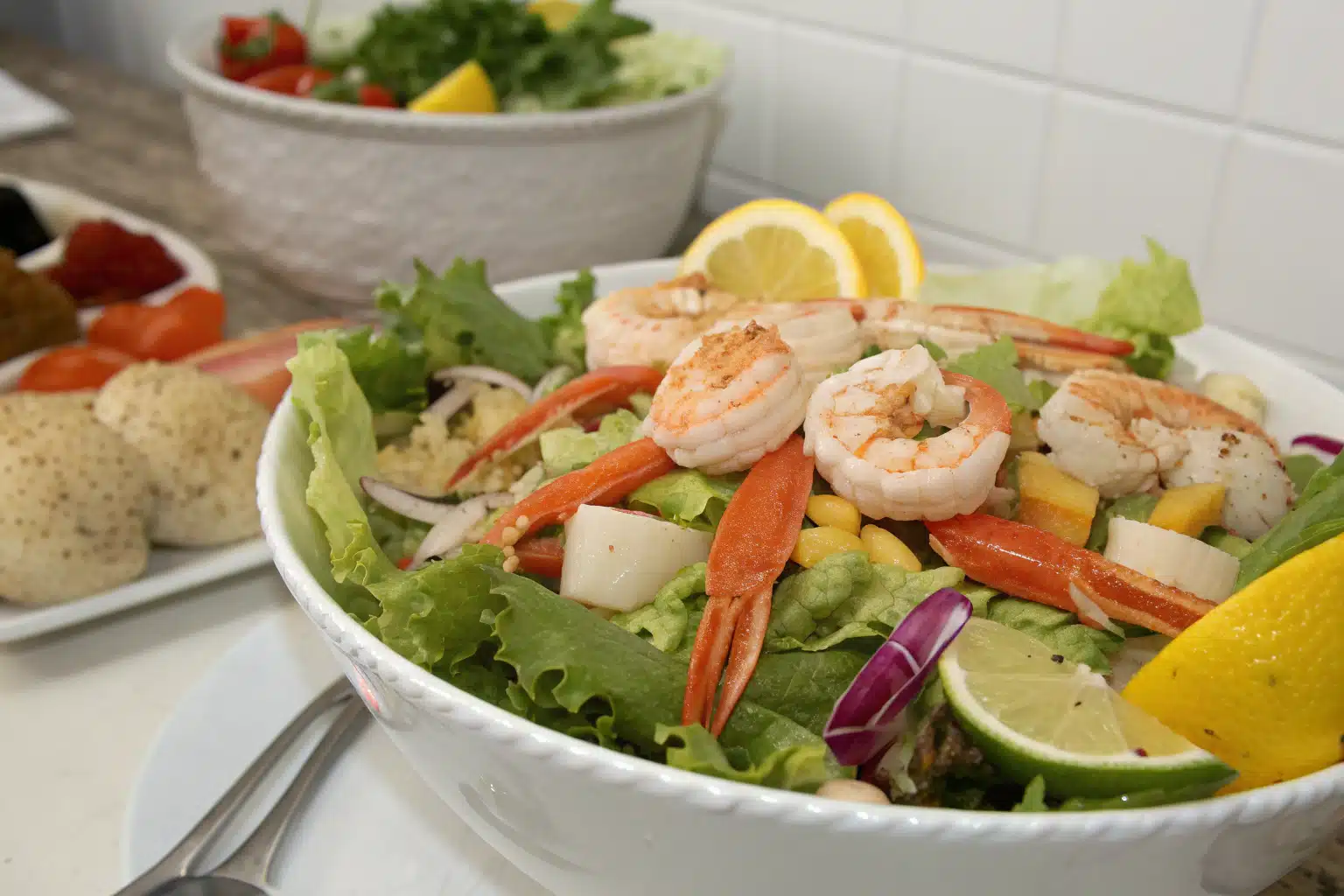 seafood salad recipe featured image