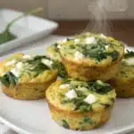 spinach feta egg muffins recipe featured image