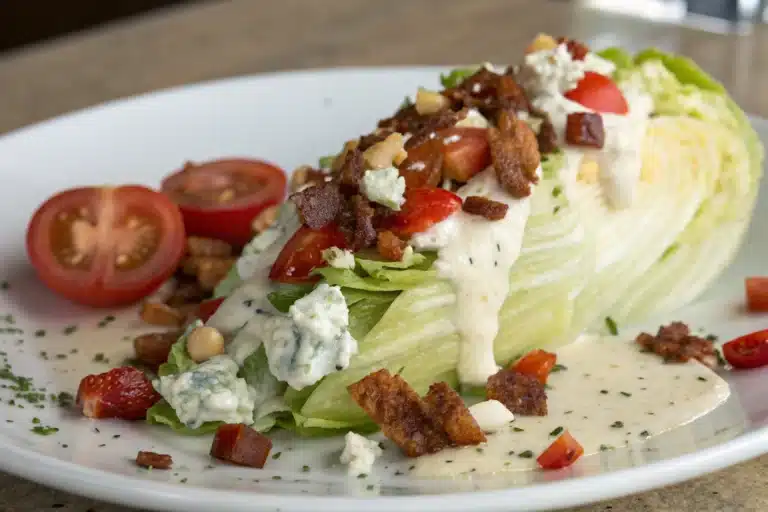 wedge salad recipe featured image