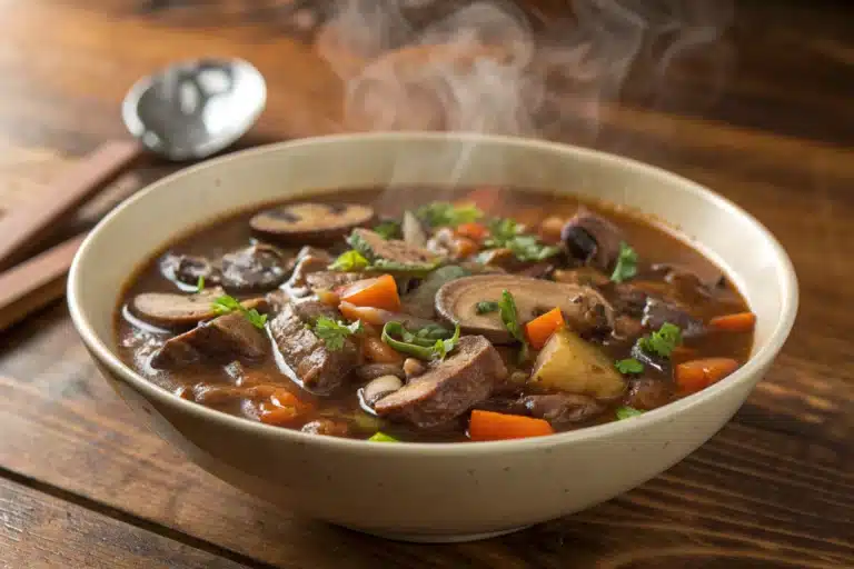 wild mushroom stew featured image