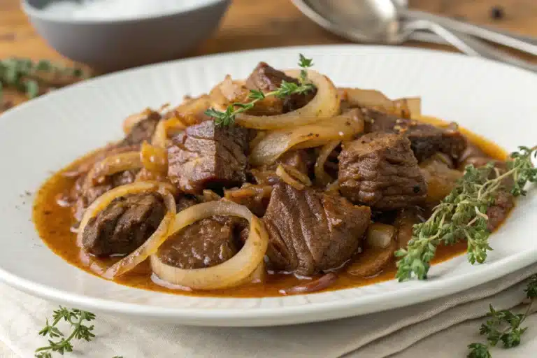 French onion braised beef featured image