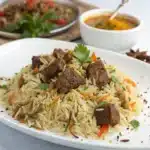 beef pulao Serving