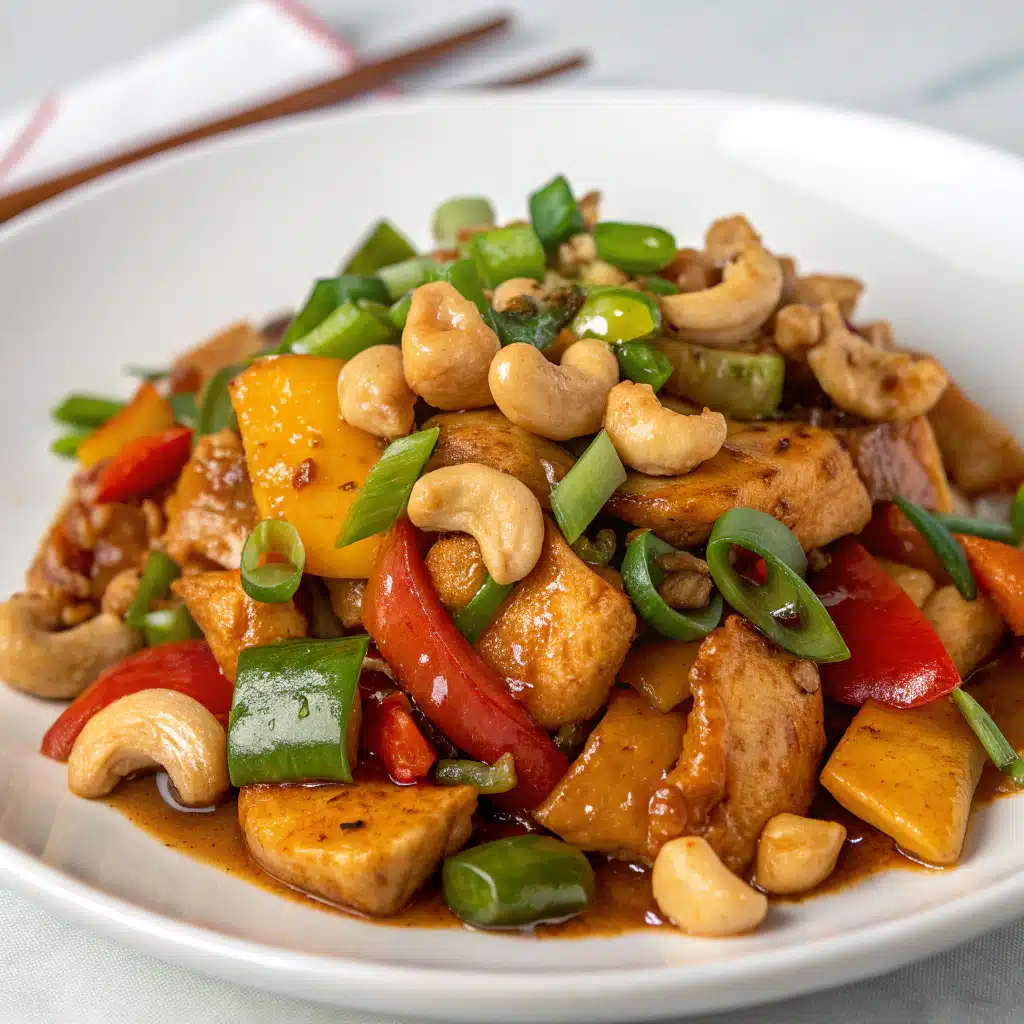 cashew chicken stir fry Serving