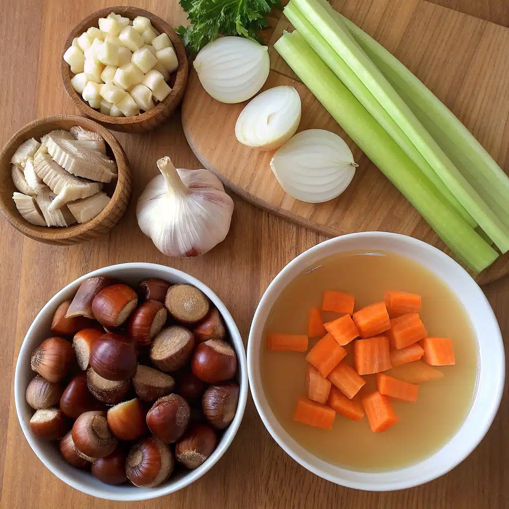 chestnut soup ingredients