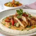 chicken kawarma Serving