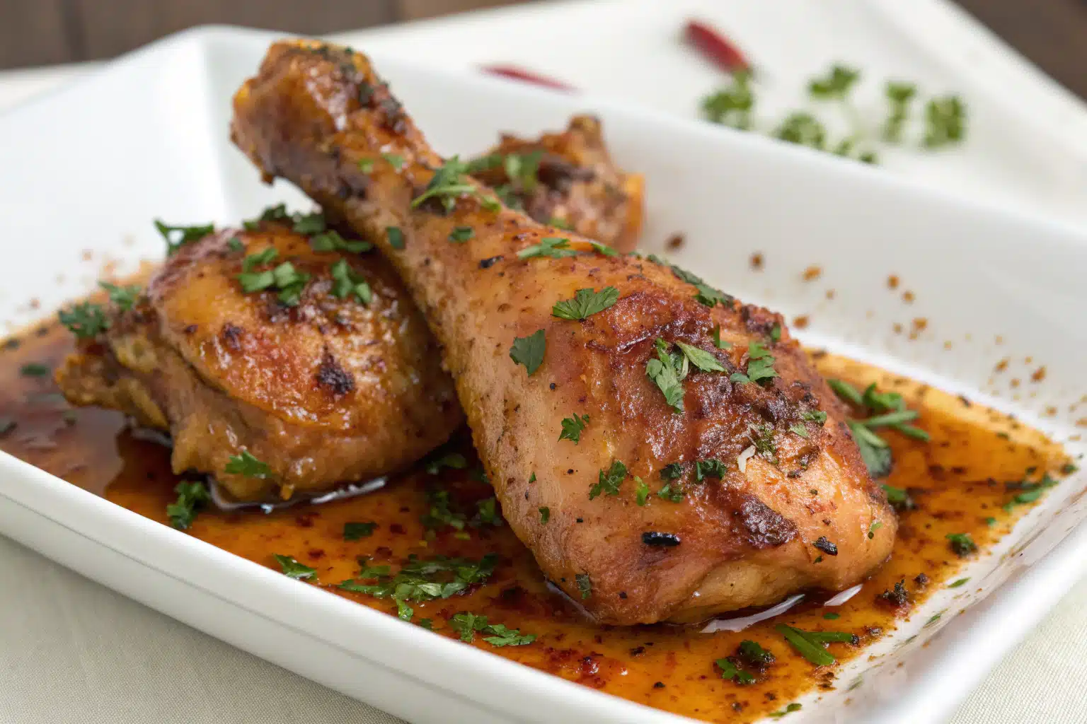 chicken leg marinade featured image
