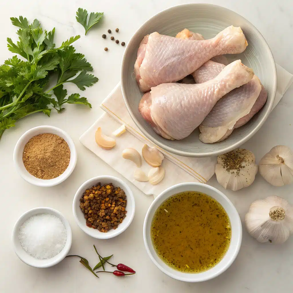 chicken leg marinade ingredients