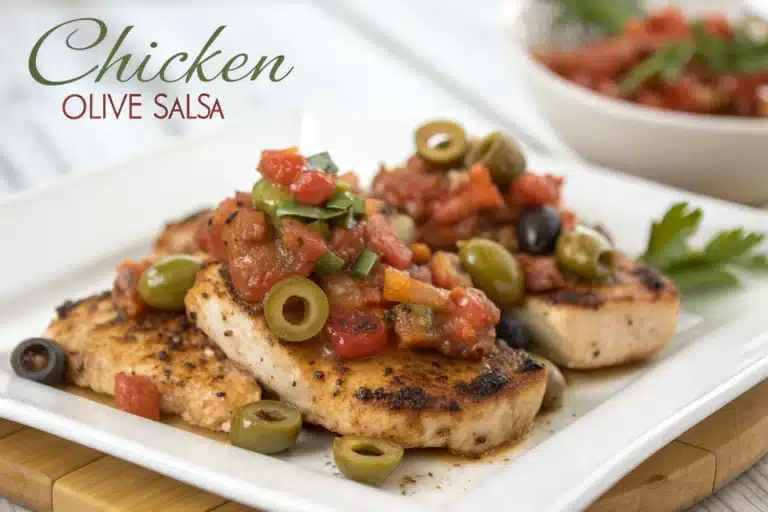chicken with olive salsa featured image