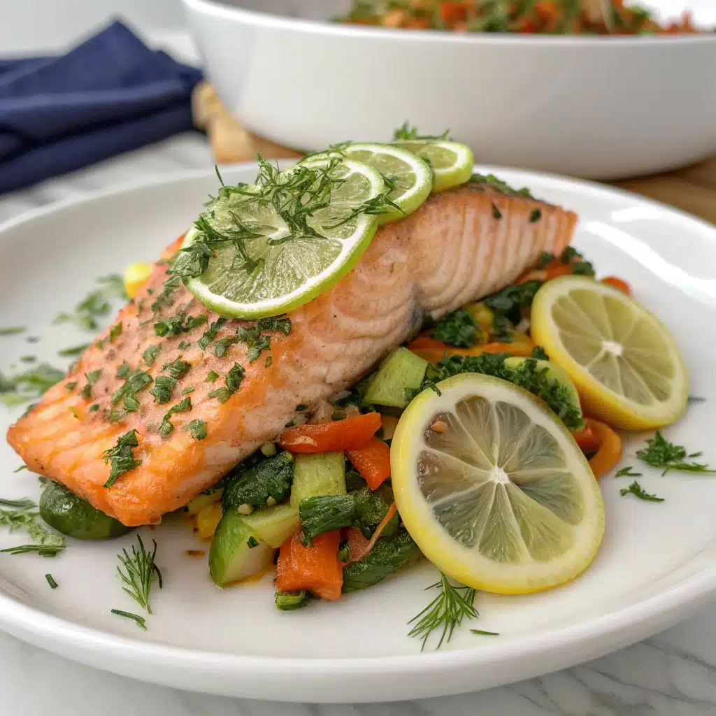chili lime salmon Serving