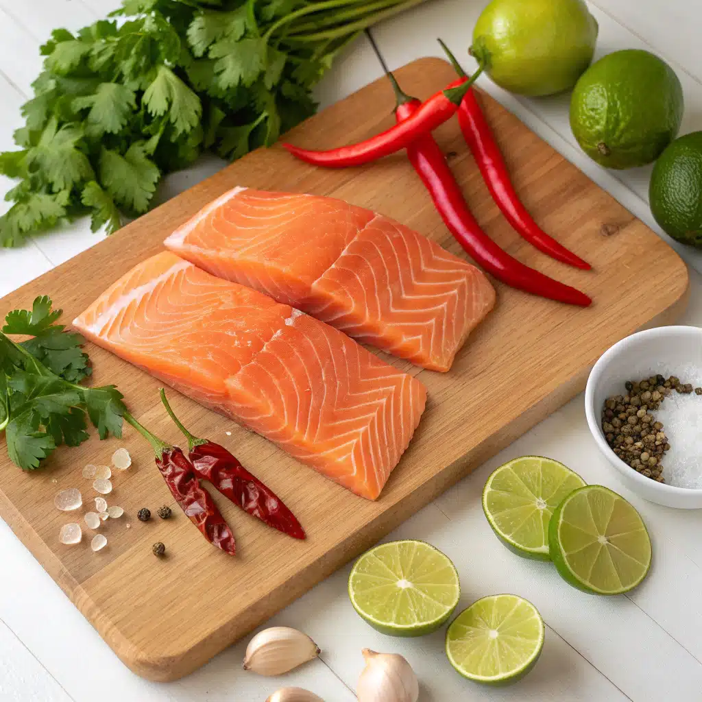 chili lime salmon ingredients