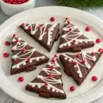 christmas tree brownies Serving