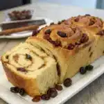 cinnamon raisin bread Serving