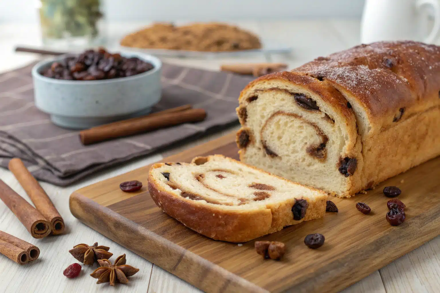 cinnamon raisin bread featured image