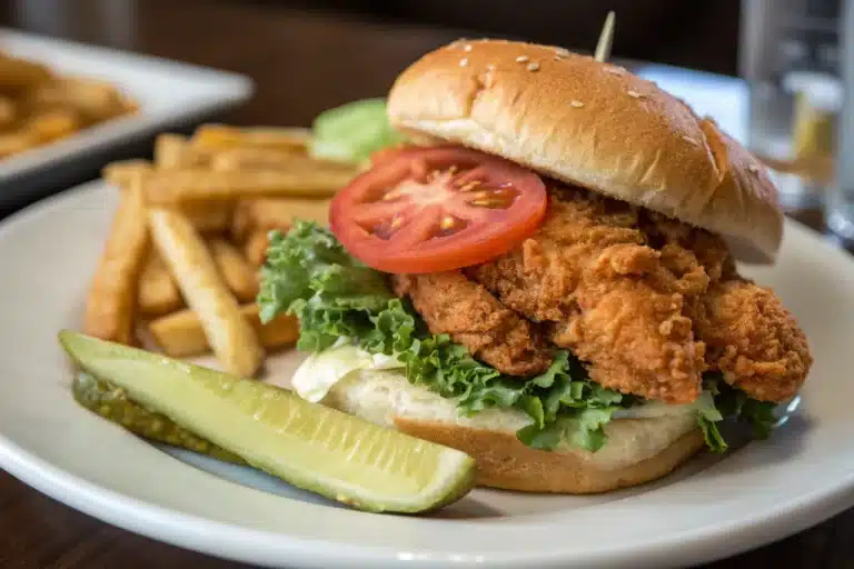 crispy chicken sandwich featured image