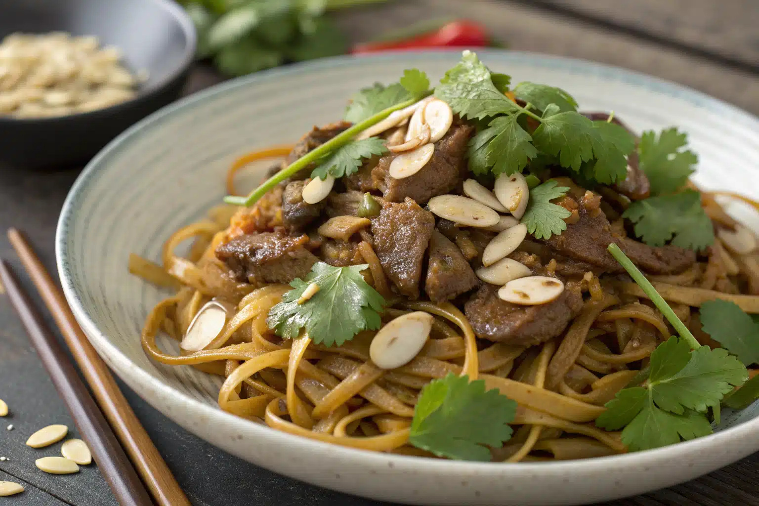 cumin lamb noodles featured image