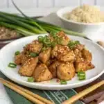 garlic ginger chicken Serving