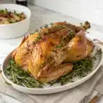 herb roasted turkey Serving