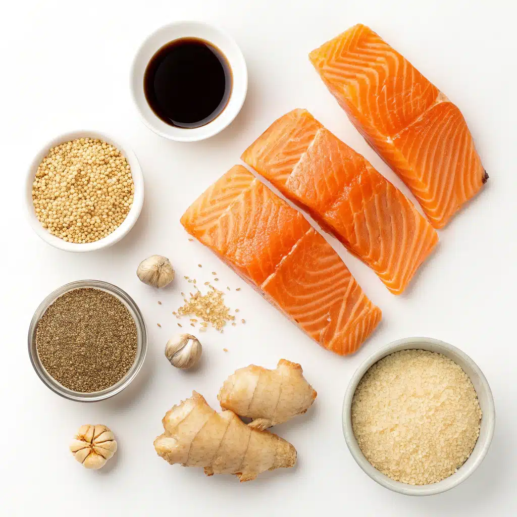 honey sesame salmon ingredients
