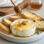 hot honey baked brie Serving