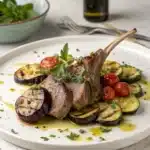 lamb with eggplant Serving