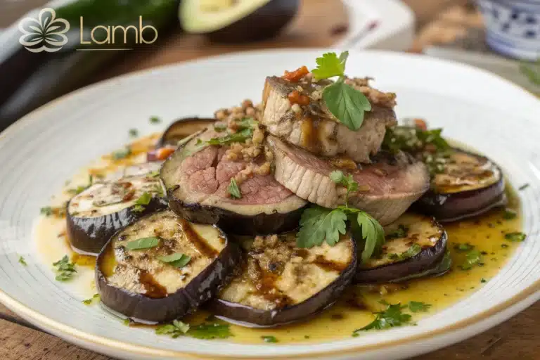 lamb with eggplant featured image
