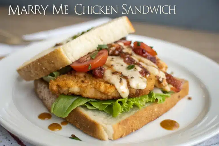 marry me chicken sandwich featured image