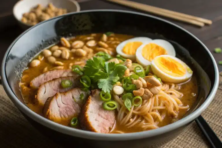 miso peanut ramen featured image