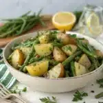potato green bean salad Serving