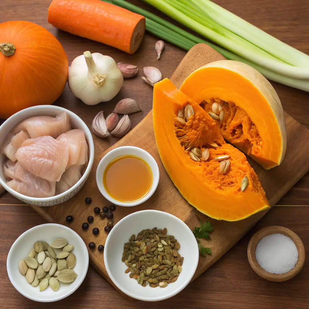 pumpkin chicken soup ingredients