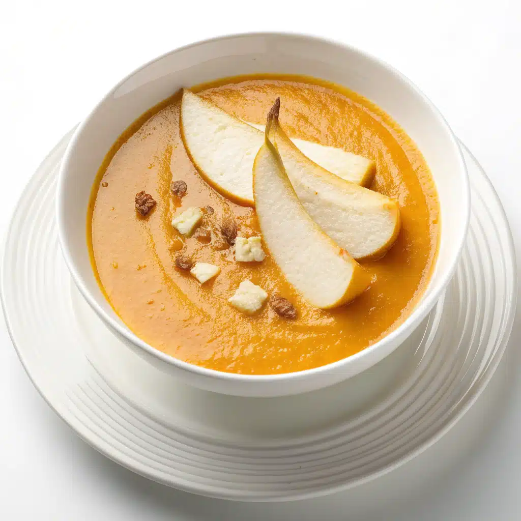 pumpkin pear soup Serving