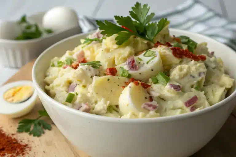 smashed potato salad featured image