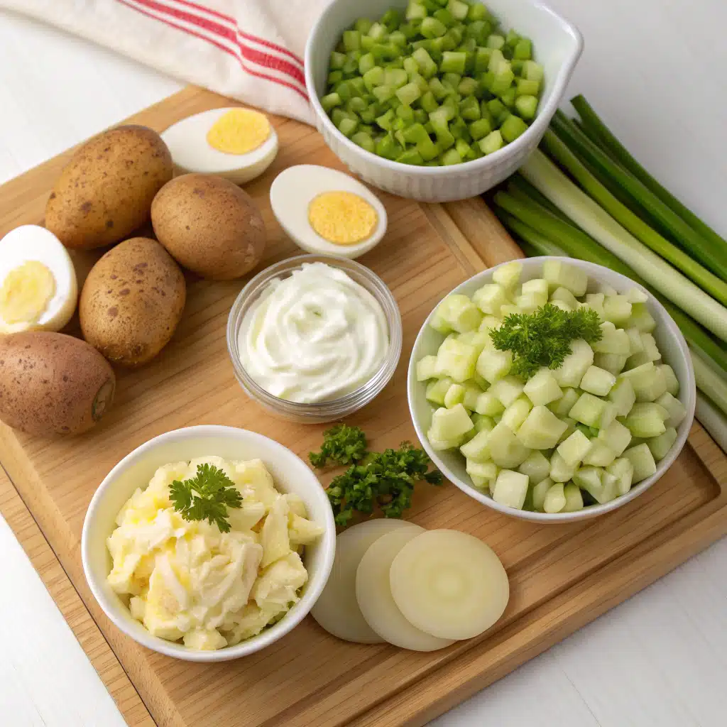 smashed potato salad ingredients