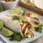 southwest chicken wraps Serving