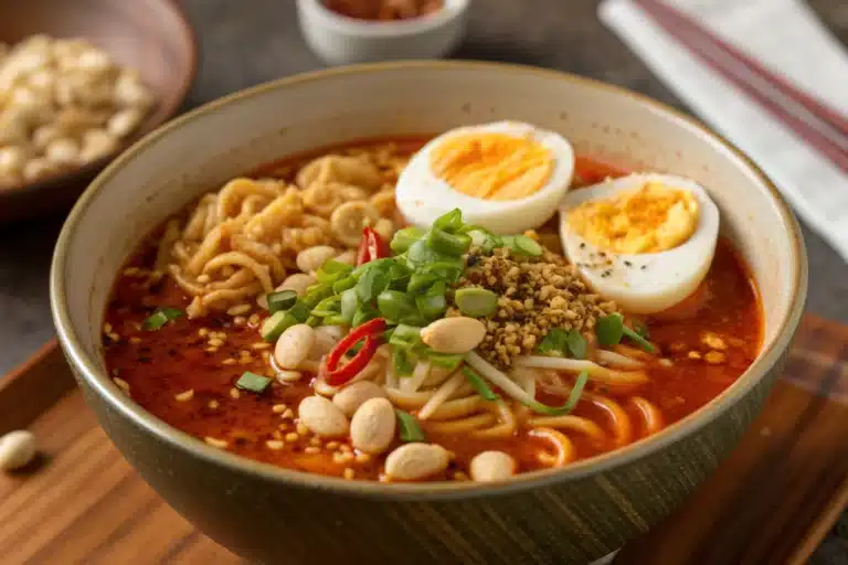 spicy peanut ramen featured image
